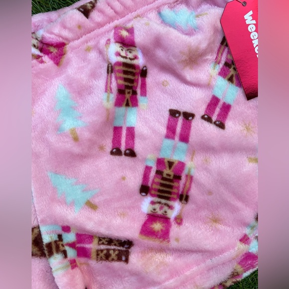 Pink Nutcracker Fleece PJ Short - Picture 2 of 5